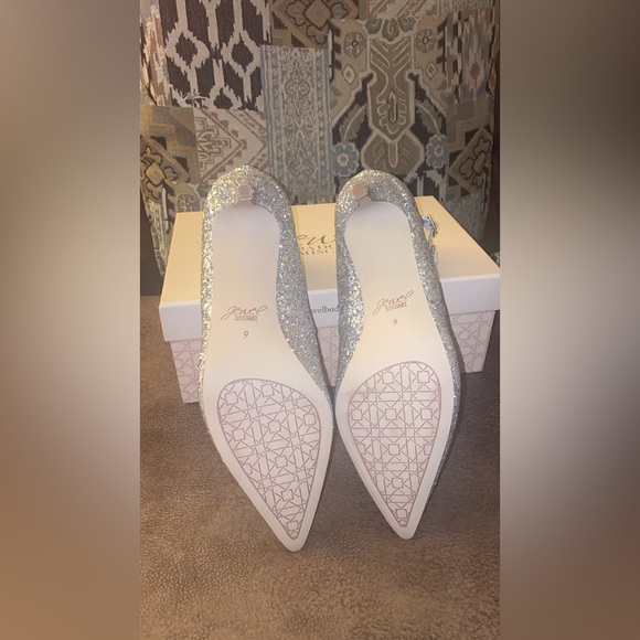 BADGLEY MISCHKA JAMILA KITTEN HEELS 👠 size 9 new - Picture 4 of 12